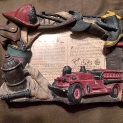 Firefighter Picture Frame