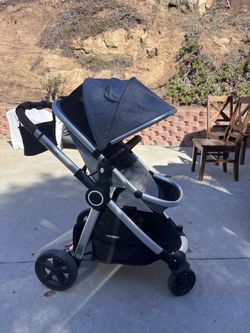 Mom Push Stroller & Bassinet