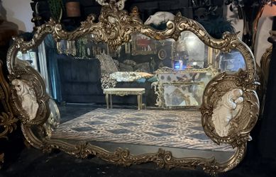 X-Large Vintage Mirror