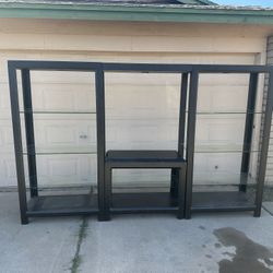 Glass Entertainment Center