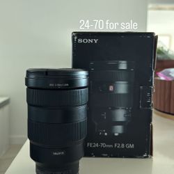 Sony GM 24-70 MM