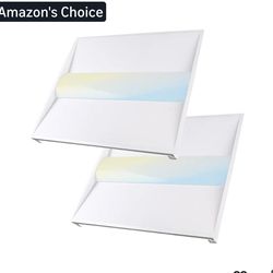 2195: 2x2 LED Troffer Light,40W/35W/30W/25W/20W Adjustable,Up to 5200lm,0-10V Dimmable,3000K-5000K CCT,100-277V,ETL DLC Listed Ceiling Lighting Fixtur