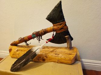 Native American Style Stone Tomahawk