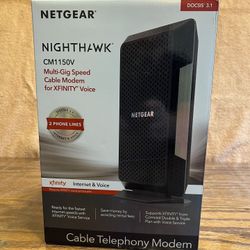 Netgear Nighthawk Cable Telephony Modem