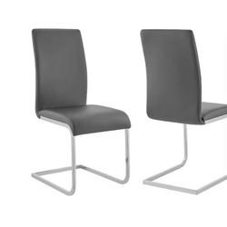 2 Gray Chairs