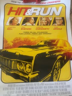 Poster - HIT AND RUN