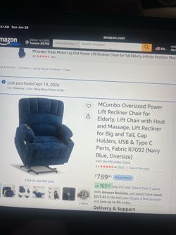 blue sectional