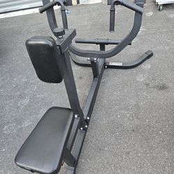 Weight Seated Row Machine