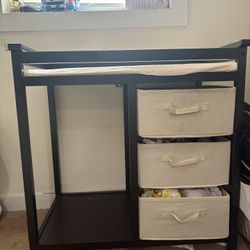 Badger Basket Baby Changing Table