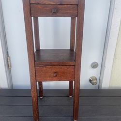 Mission Table Stand with ashtray