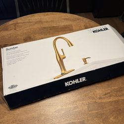 Kohler Pull-Down Kitchen Faucet With Soap Dispenser