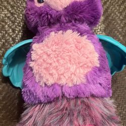 Hatchimals Purple Dragon Plush Toy 32" Interactive 