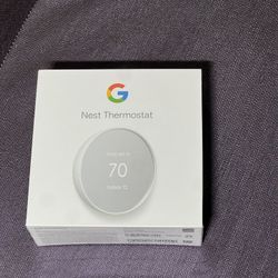 Brand new Sealed - Google Smart Programmable Wifi Nest Thermostat - Snow