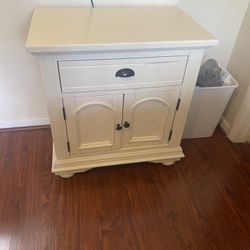 White Night Stand $25 OBO 