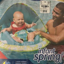 Infant  float, sun canopy And Pool