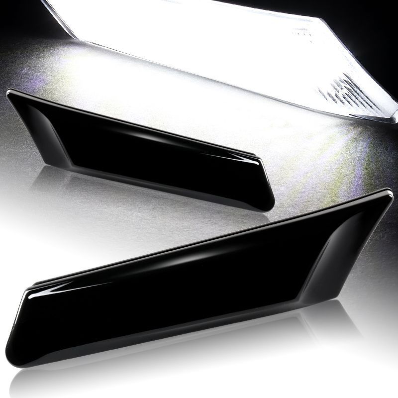 For 2005-2012 Porsche Boxster/Carrera Smoke Lens White LED Side Marker Lights -(4-LY106-2W