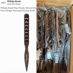 Phillips Brush Maxi-Teaze, Natural Bristles Styling Wholesale 0.50 each