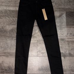 Ksubi Jeans Black Stitch Size 30