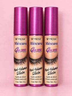 Prosa Maxi-Volume Silicon Mascara 3-Pack