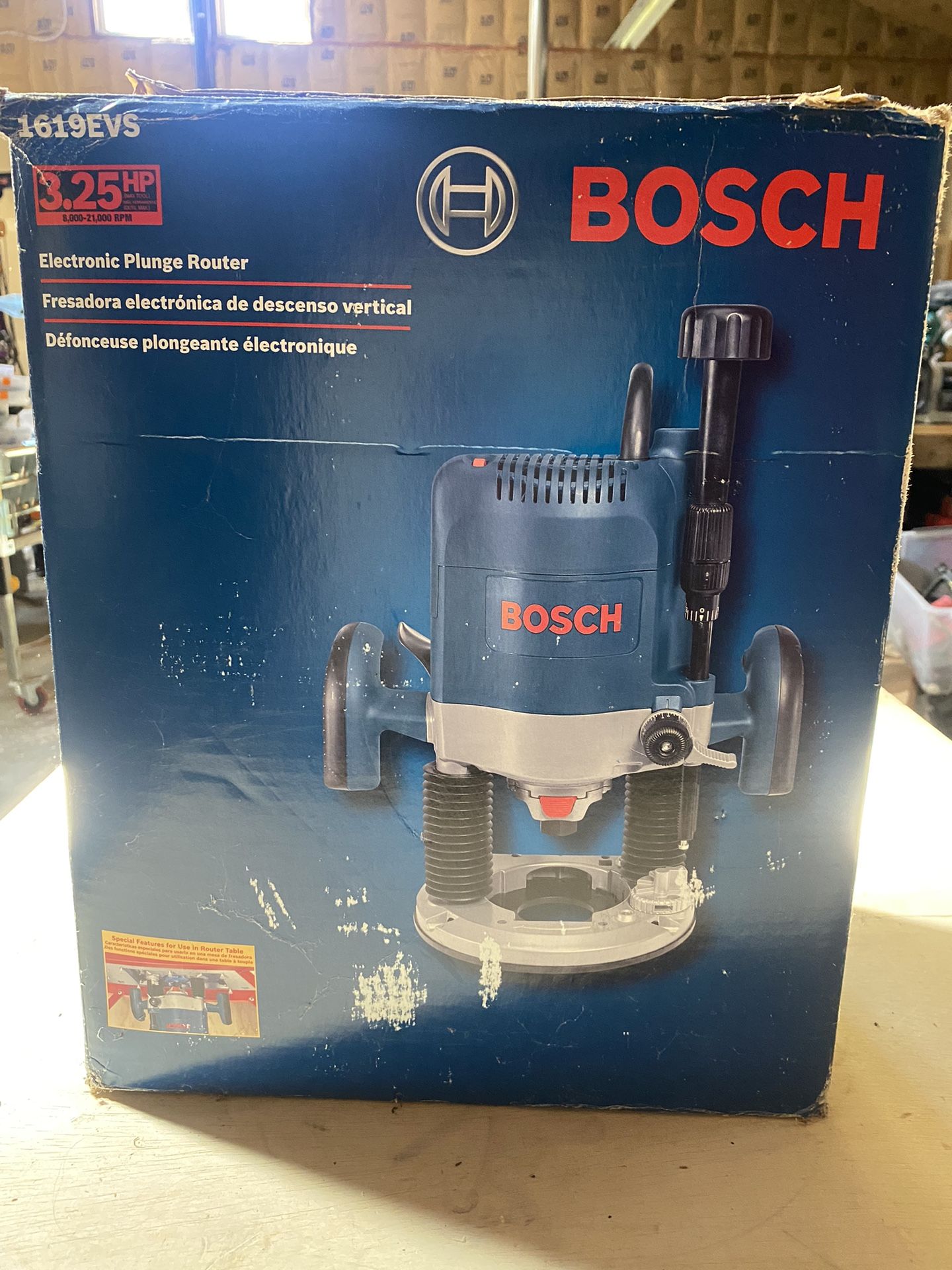 Bosch 3.25 hp sale router