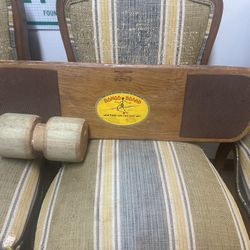 1960s Vintage Original Bongo Board — Complete 32” Kids Youth & Teens Size — Game of Balance - Board Game Collectible 1960s 1970s Kids Youth Teens