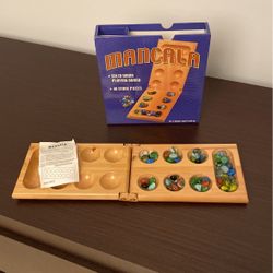 mancala Wooden board game 