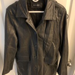 LEATHER JACKET - REILLY OLMES - WOMEN’S XL