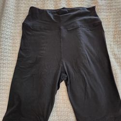 Stretchy Black Biker Shorts 