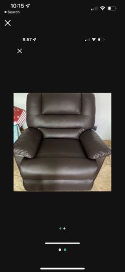 BROWN RECLINABLE