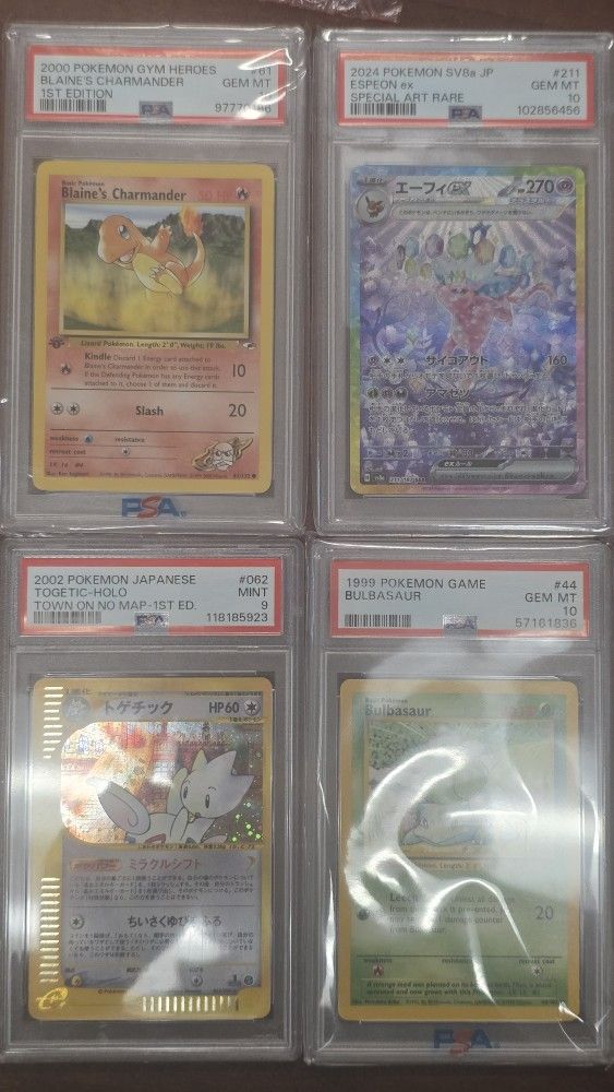 PSA Graded Pokemon Cards