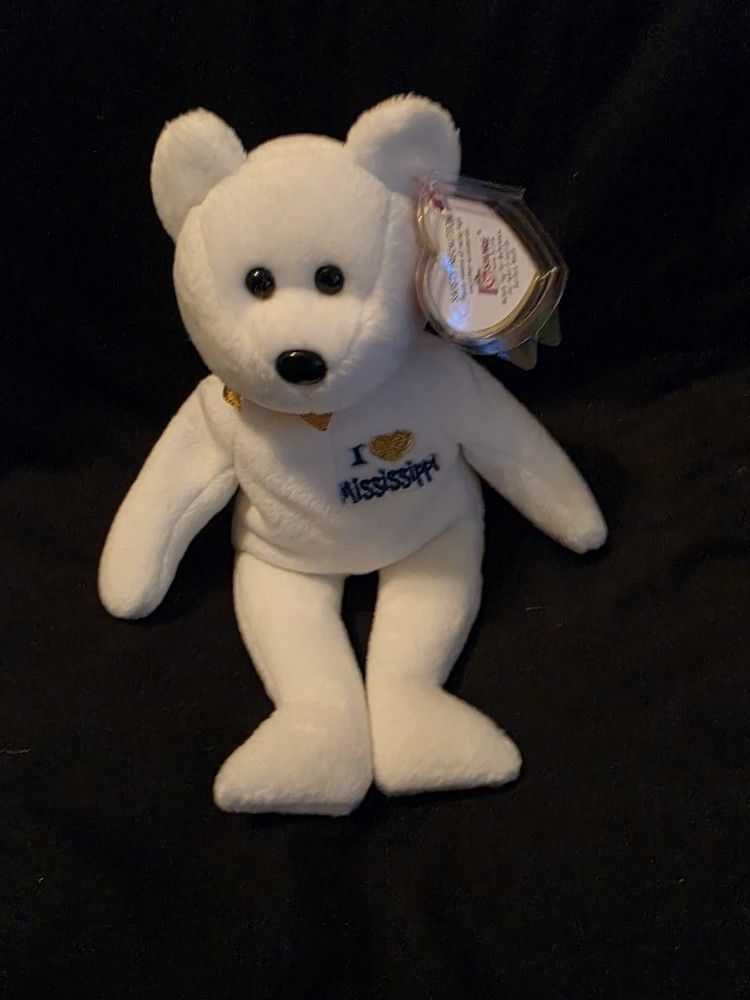 Beanie Baby I Love Mississippi