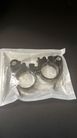2 seat clamps and new bolts and strap