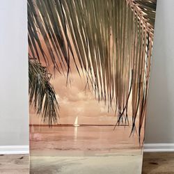 Beach Theme Gloss Canvas