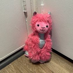 Pink Llama Stuffed Animal