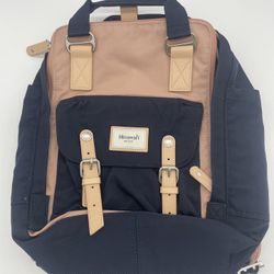 Himawari Buttercup 14" Laptop Backpack Navy/Cute Pink *BRAND NEW*