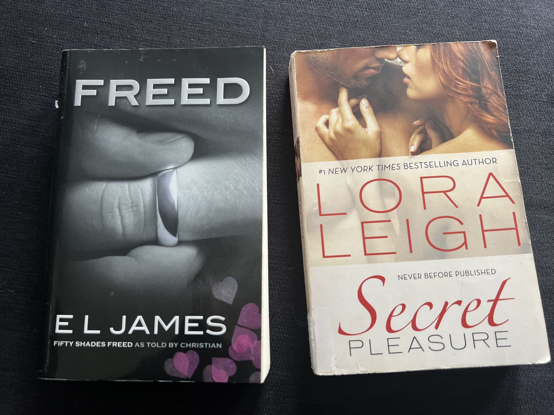 Freed & Secret Pleasure Books $10 For Both