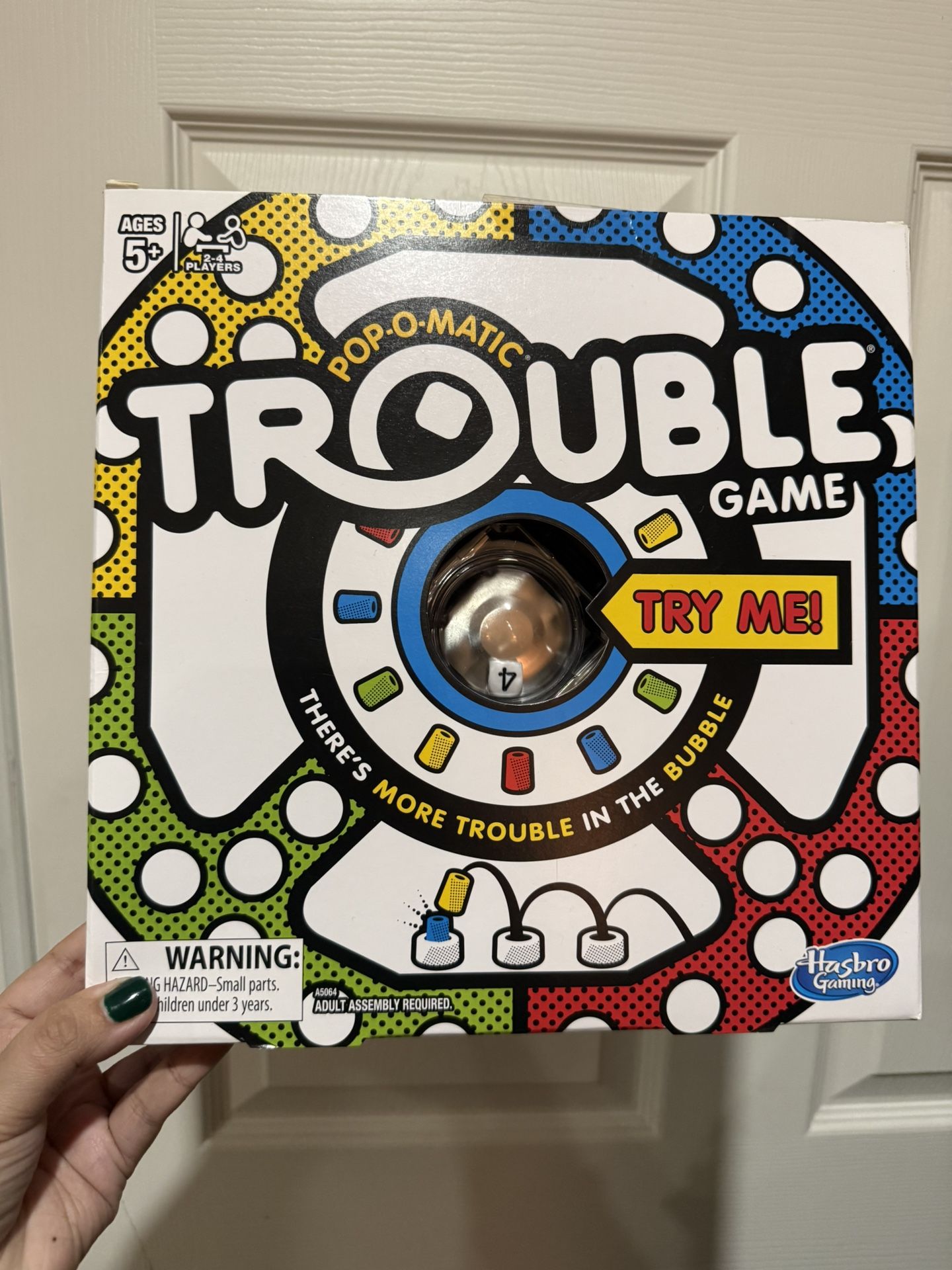 Trouble Board Game