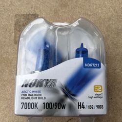 Nokia Arctic White Pro Halogen Headlight Bulbs H1 80w 7000K Stage 2 NOK7217