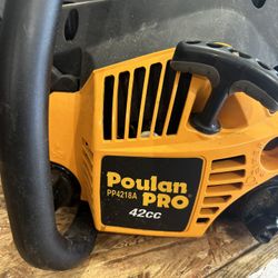 Poulan Pro 18” Chainsaw