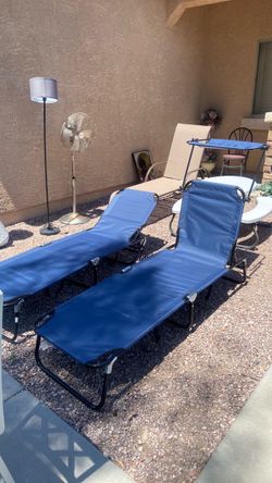 Brand New Lounge  Chairs one with Canopy 60