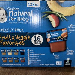 43 Cups Of Baby Food Fruits And Veggies