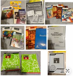 📚 Great Deal!  BJU Press Grade 1 Homeschool Curriculum – Complete Set (New & Like New)
