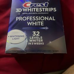 Press 3-D whitening strips