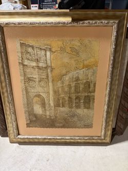 Roma watercolor painting