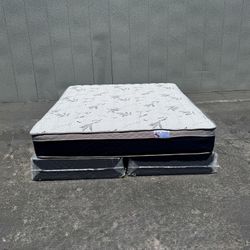King Mattress And Box Spring Bamboo