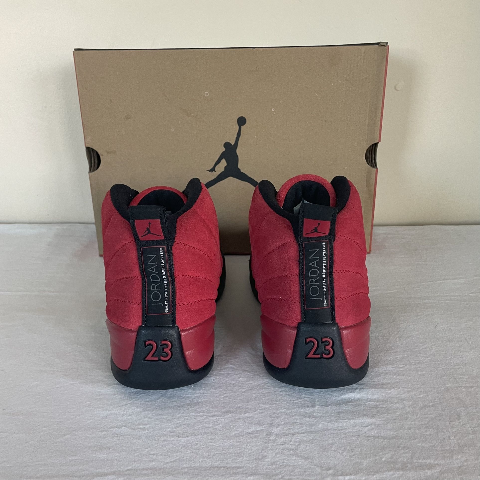 Jordan 12 reverse ‘flu game’ size 9.5 Air Jordan 12 Retro Reverse Flu Game Mens Size 9.5 main image 3