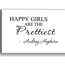 Audrey Hepburn Cute Girl Hepburn Quote Poster Audrey Hepburn Digital Art Hepburn Quote Canvas 8" x 12"
