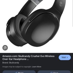 Skullcandy Crusher Over The Ear Headphones Brand New 