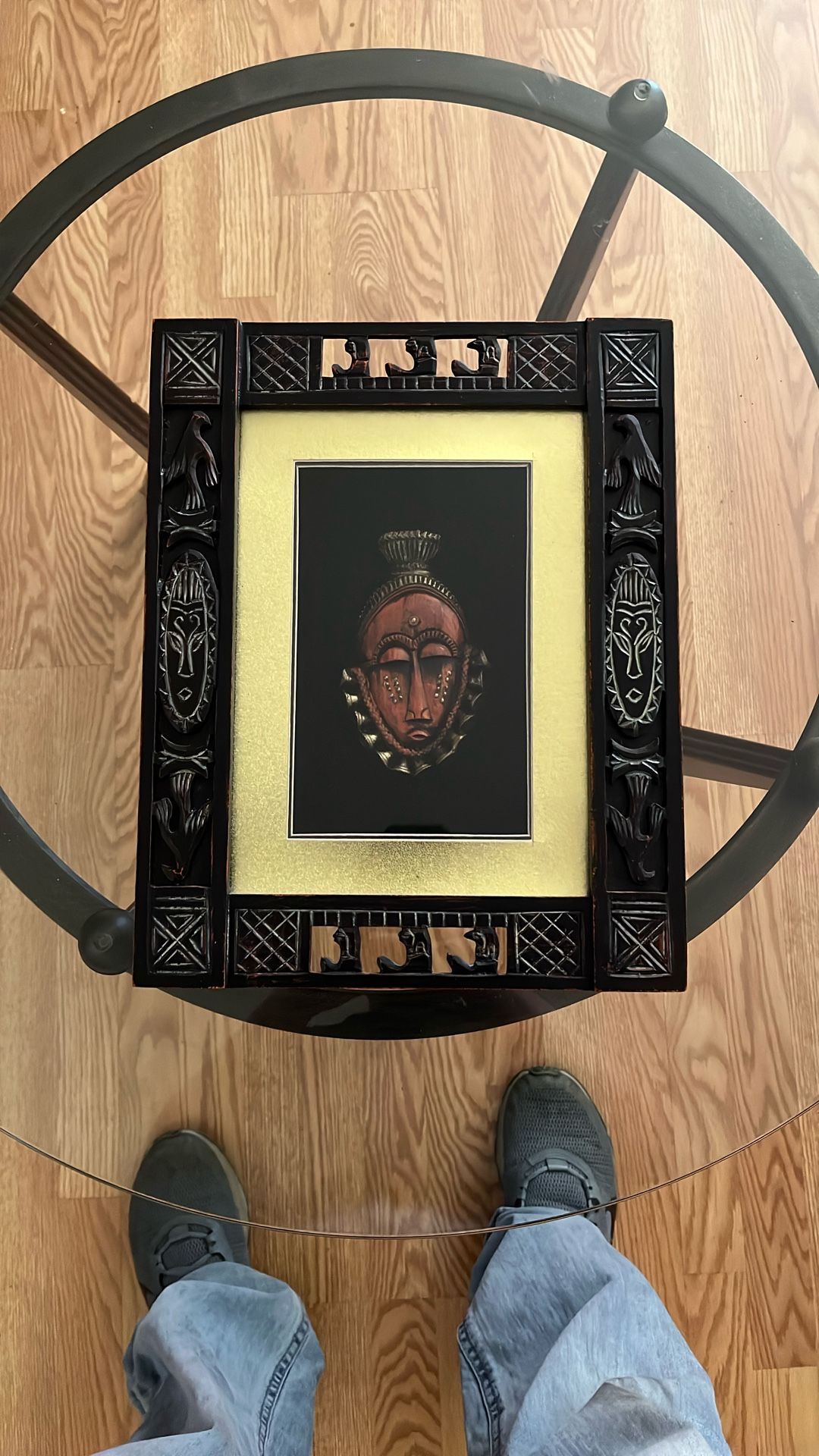 Antique Shadow Box Art
