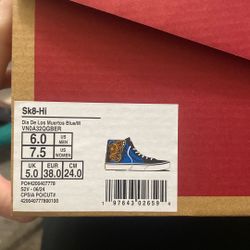Vans Dia De Los Muertos Sk8-Hi Skate Shoe 
